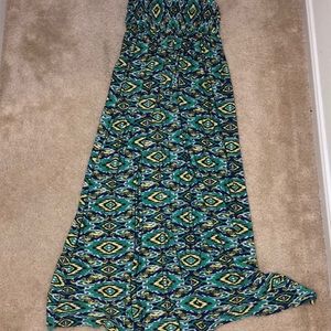 Zig Zag Stripe XL Fyiah Skirt (Maxi)